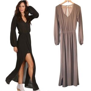 Show Me Your Mumu Jocelyn Maxi Dress mauve size Small